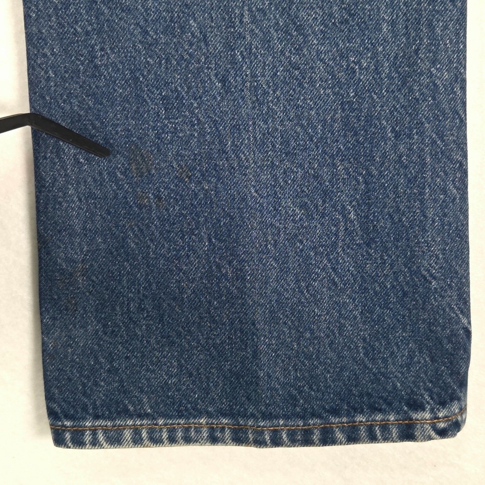 Vtg Levi's 90's 517 Orange Tab Bootcut Made in USA Jeans 36x32 (34×32) Blue 1996 - Picture 12 of 16